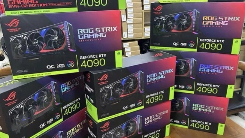 ASUS ROG STRIX NVIDIA GeForce RTX 4090 OC GPU 24GB GDDR6X Graphics Card