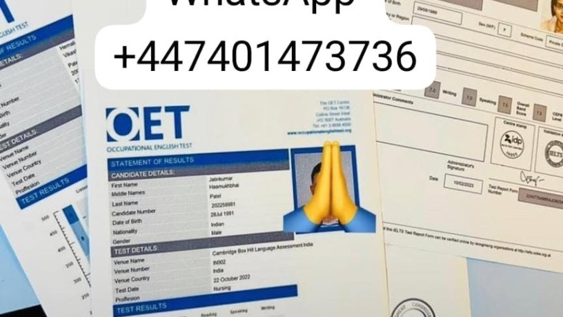 Get Passport, IELTS, TOEFL, PTE,GEOTHE,OET,NCLEX WhatsApp: +447401473736
