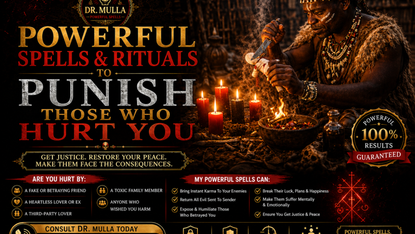 Powerful Revenge Death Spells to Get Revenge on Someone Who Ruined Your Life | Black Magic Spell That Works Fast | WhatsApp +256 779 611 965